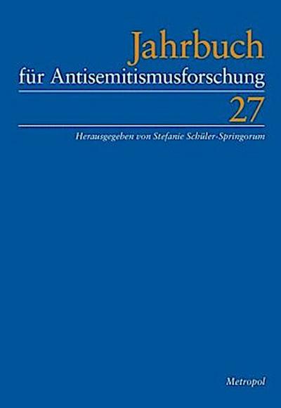 Jahrbuch für Antisemitismusforschung 27 (2018)