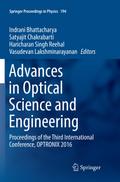 Advances in Optical Science and Engineering