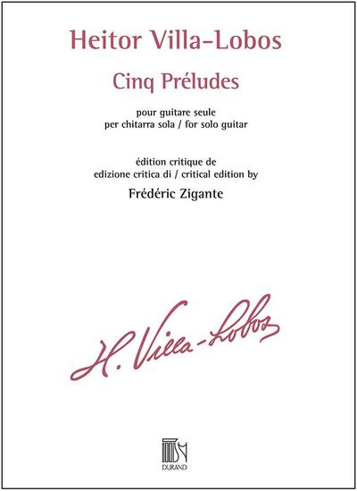5 Préludespour guitare