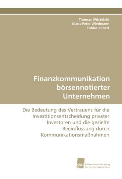 Finanzkommunikation börsennotierter Unternehmen