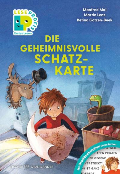 Leseprofis - GROSSBUCHSTABEN: DIE GEHEIMNISVOLLE SCHATZKARTE, Erstes Lesen