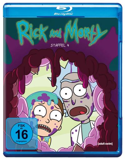 Rick & Morty. Staffel.4, 1 Blu-ray