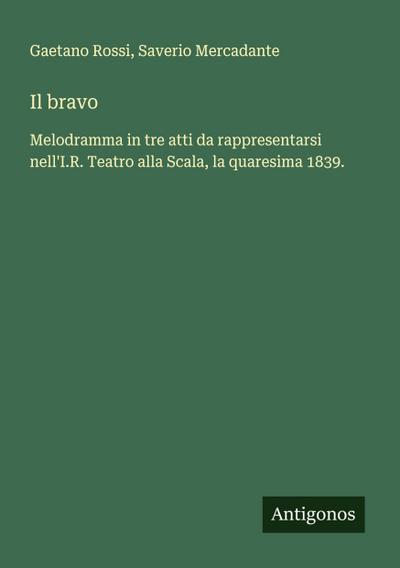 Il bravo