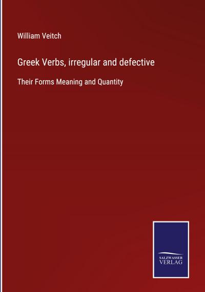 Greek Verbs, irregular and defective