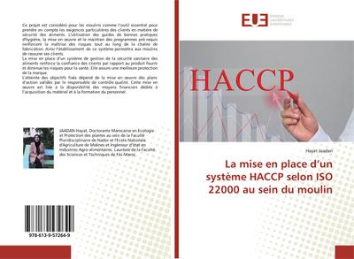 La mise en place dun système HACCP selon ISO 22000 au sein du moulin