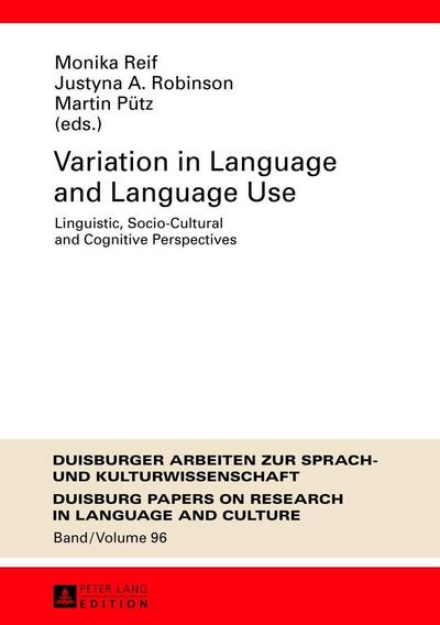 Variation in Language and Language Use