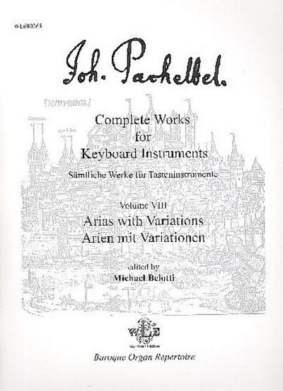 Complete Works vol.8for Keyboard Instruments