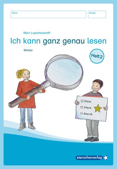 Mein Lupenleseheft 2 - Ich kann ganz genau lesen