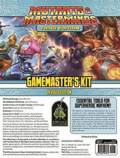 Kenson, S: Mutants & Masterminds Gamemaster’s Kit, Revised E