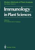 Immunology in Plant Sciences