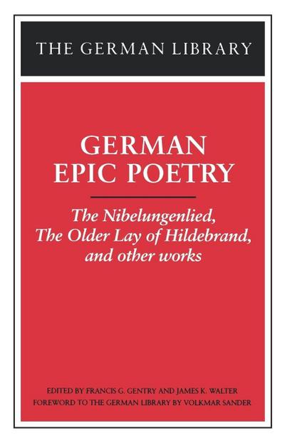 German Epic Poetry