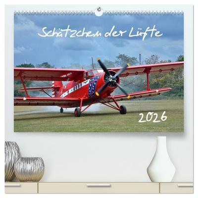 Schätzchen der Lüfte (hochwertiger Premium Wandkalender 2026 DIN A2 quer), Kunstdruck in Hochglanz