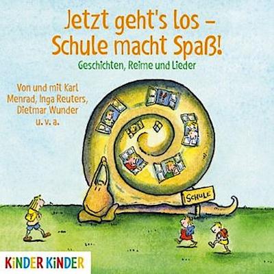 Jetzt geht’s los - Schule macht Spaß!, 1 Audio-CD