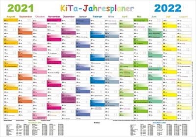 Kita-Jahresplaner 2021/2022-Set