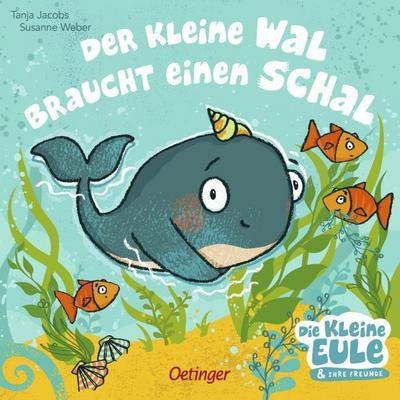 Der kleine Wal braucht einen Schal