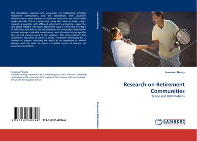 Research on Retirement Communities
