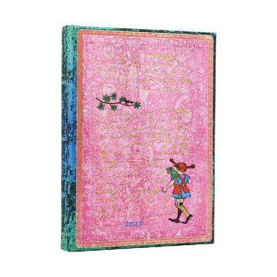 12-Monatskalender 2027 Astrid Lindgren, Pippi Langstrumpf Midi Tagesüberblick