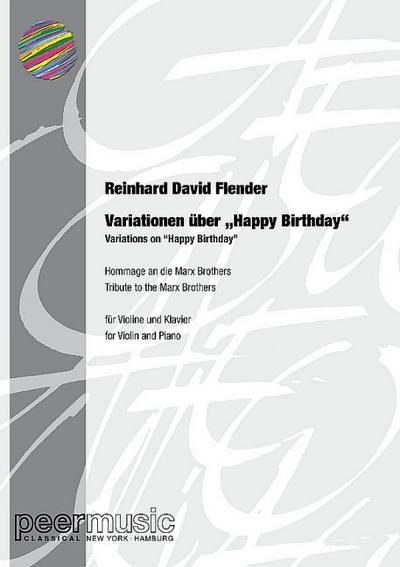 Variationen über ’Happy Birthday’für Violine und Klavier