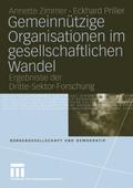 Gemeinnützige Organisationen imgesellschaftlichen Wandel