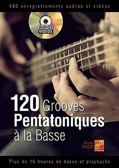 120 Grooves Pentatoniques à La Basse, m. DVD