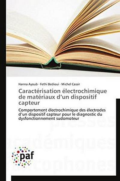 Caractérisation électrochimique de matériaux d’un dispositif capteur