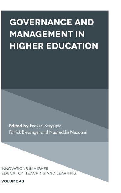 Governance and Management in Higher Education