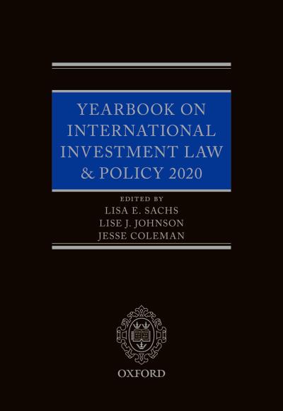 Yearbook on International Investment Law & Policy 2020