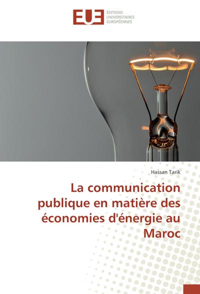 La communication publique en matière des économies d’énergie au Maroc