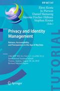 Privacy and Identity Management. Fairness, Account