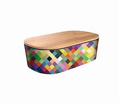 Bamboofriends große Bambus Lunchbox Deluxe mit Unterteilung All The Colours