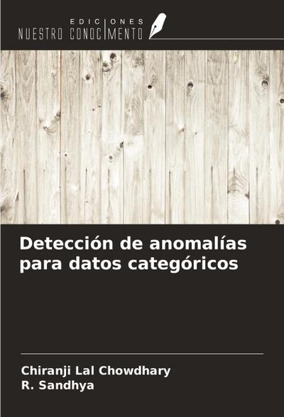 Detección de anomalías para datos categóricos