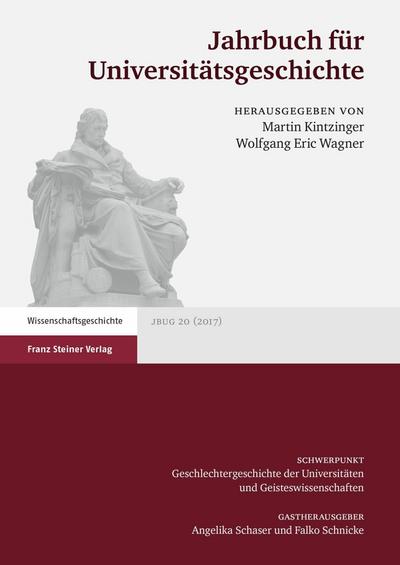 Jahrbuch für Universitätsgeschichte 20 (2017)