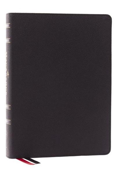 LSB, MacArthur Study Bible, Black Genuine Leather, Comfort Print
