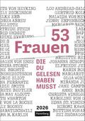 53 Frauen, die du gelesen haben musst Wochen-Kulturkalender 2026