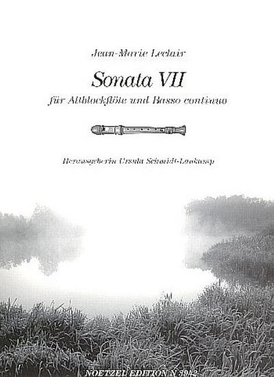 Sonate Nr.7 fürAltblockflöte und Bc