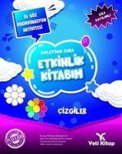 Kolaydan Zora Etkinlik Kitabim - Cizgiler
