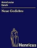 Neue Gedichte