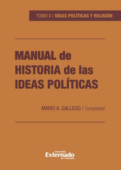 Manual de Historia de las Ideas Políticas tomo II