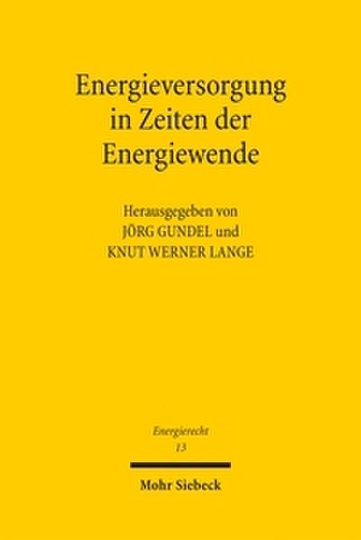 Energieversorgung in Zeiten der Energiewende