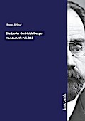 Kopp, A: Lieder der Heidelberger Handschrift Pal. 