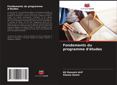 Fondements du programme d’études