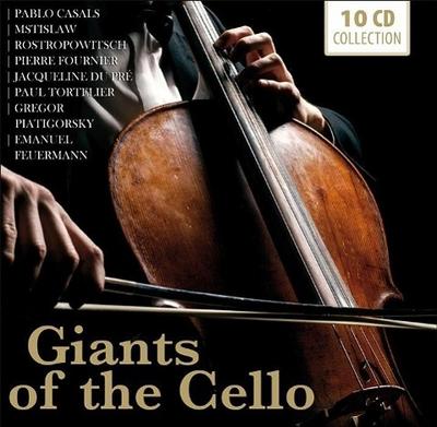 Giants of the Cello, 10 Audio-CDs