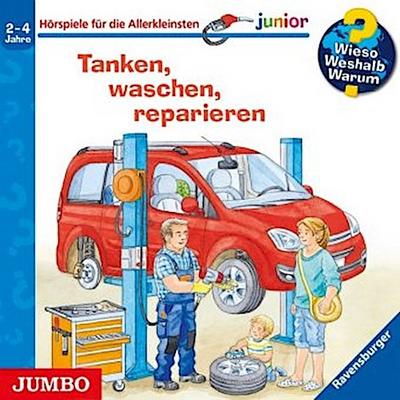 Wieso? Weshalb? Warum? junior. Tanken, waschen, reparieren, Audio-CD