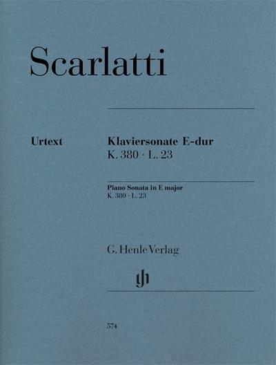 Domenico Scarlatti - Klaviersonate E-dur K. 380, L. 23