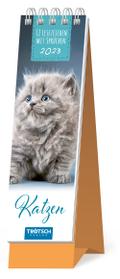 Lesezeichenkalender "Katzen" 2023