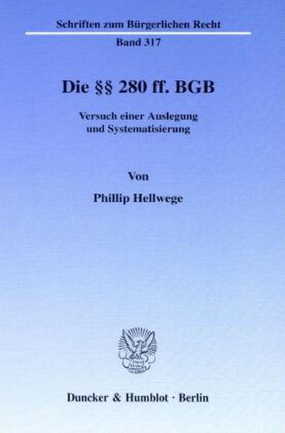 Die 280 ff. BGB.