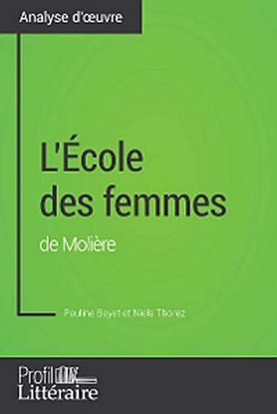 L’École des femmes de Molière (Analyse approfondie)