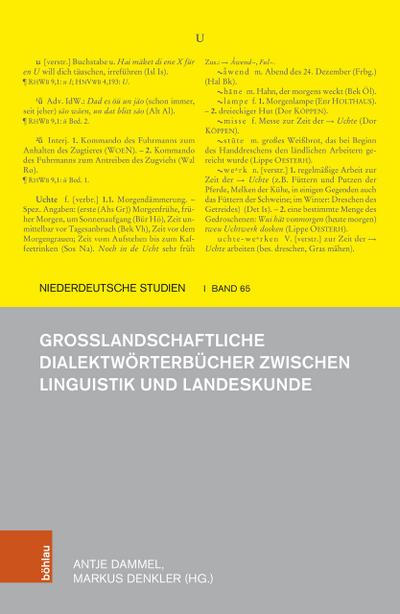 Großlandschaftliche Dialektwörterbücher zwischen Linguistik und Landeskunde