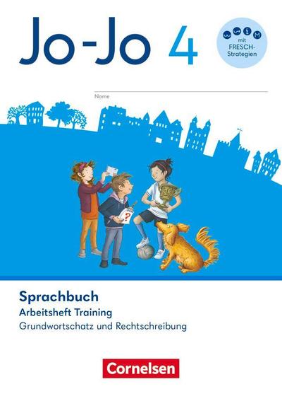 Jo-Jo Sprachbuch 4. Schuljahr - Allgemeine Ausgabe 2024 - Arbeitsheft Training - Grundwortschatz und Rechtschreibung