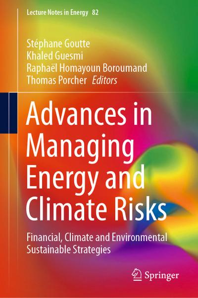 Advances in Managing Energy and Climate Risks